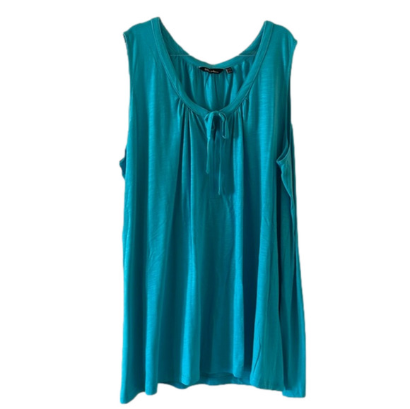 Ulla Popken Tops - No.059 Comfortable Ulla Popken Blue Tank Top 🌊✨